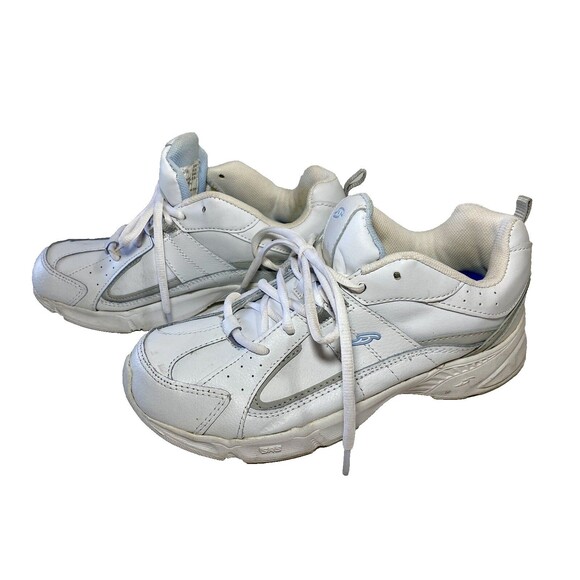 Dr. Scholl's Shoes - DR. SCHOLLs  Womens Shoes Sz 8 White Leather Lace Up Cushion Gel Walking
